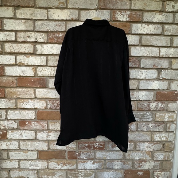 Vintage Long Sleeved Gauchu Button Down Shirt - Picture 14 of 14